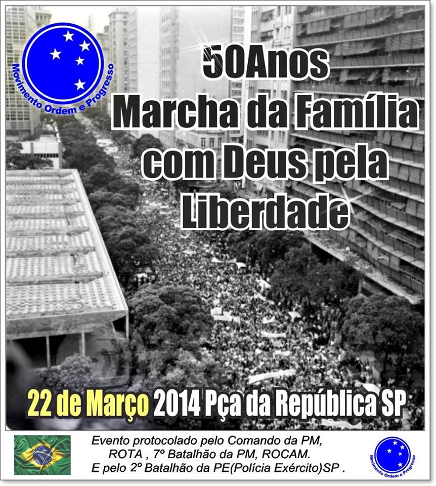Marcha da Família com Deus e pela Liberdade - São Paulo, 22/03/2014